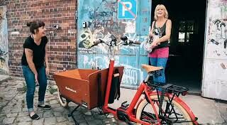 Unser Lastenrad grüßt zum Weltfahrradtag