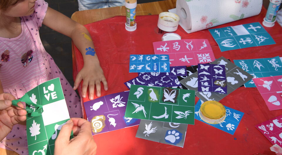 Tattoo-Action im AWO Eltern-Kind-Zentrum